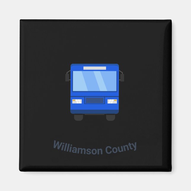 Funny City Bus Driver This Is How I Roll  Magnet (Front)
