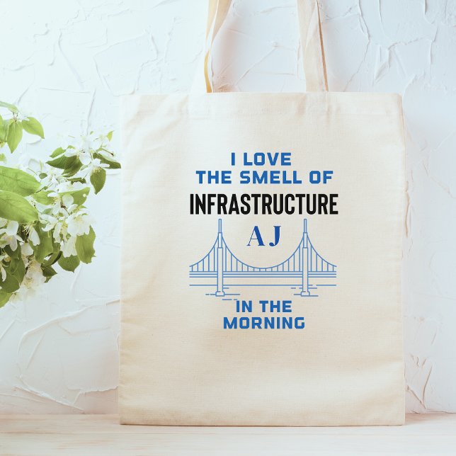 Funny Civil Engineering Bridge Engineer Tote Bag (Creator Uploaded)