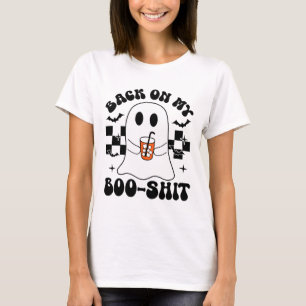 Funny Ck On My Boo- Cute Ghost Halloween Spooky Se T-Shirt