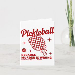 Funny Ckle Ball Outfit Women, Retro Ckleball Dink Card