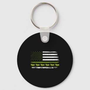 Funny Ckle Cuber Us American Flag For Ckle Lovers  Keychain