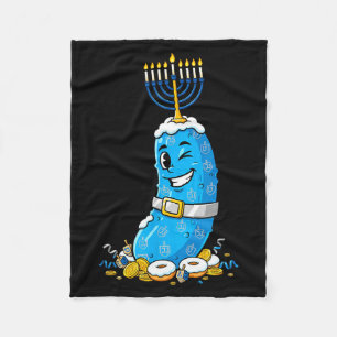 Funny Ckle Dreidel Menorah Hanukkah Kids Womens Me Fleece Blanket