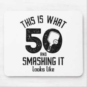 Funny Ckleball 50th Birthday 50 Years Old Love Ckl Mouse Pad