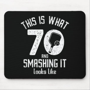 Funny Ckleball 70th Birthday 70 Years Old Love Ckl Mouse Pad