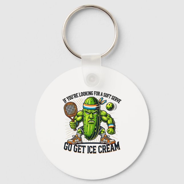 Funny Ckleball Shirt Men Dad Grandpa Him Husband  Keychain (Front)