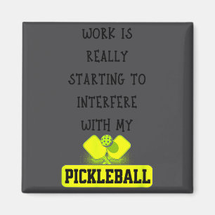 Funny Ckleball Work Quote Ckleball Lover Office Jo Magnet