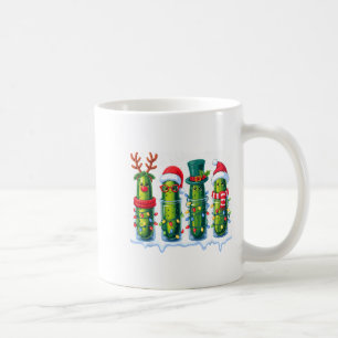 Funny Ckles Christmas Lights Santa Hat Xmas Pajama Coffee Mug