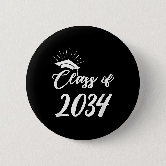 Funny Cl Of 20 Grow With You 2021 2022 Graduation  2 Inch Round Button (Front)