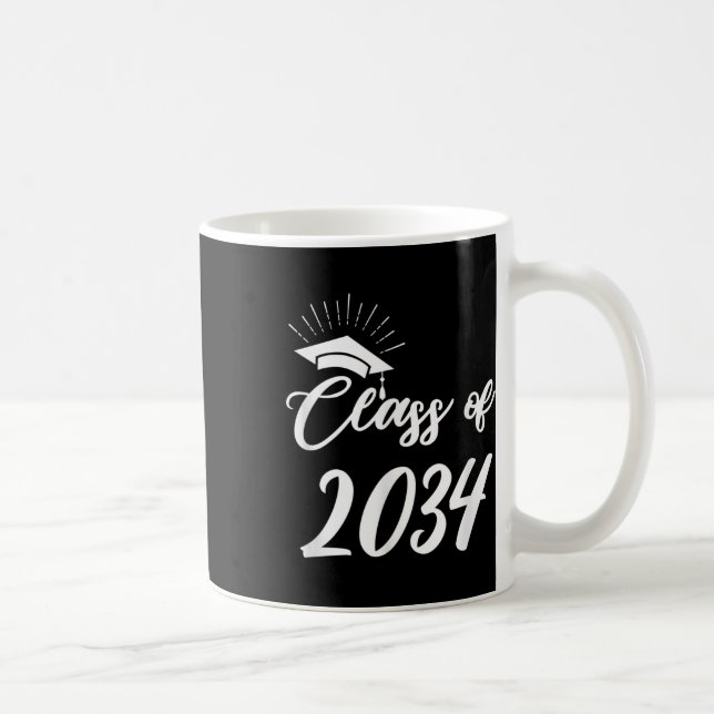 Funny Cl Of 20 Grow With You 2021 2022 Graduation  Coffee Mug (Right)