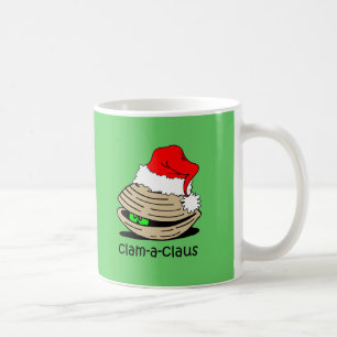 Funny clam Christmas Coffee Mug