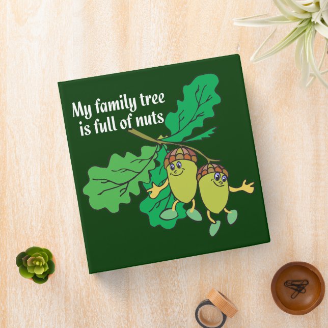 Funny Classeur de généalogie (In Situ)