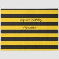 Funny Classic Bumble Bee Stripes Striped Pattern