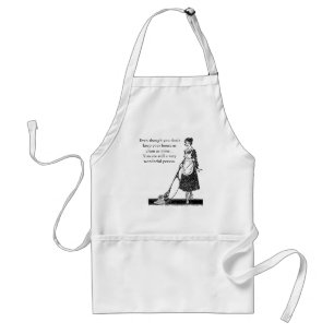 Funny Clean House - Customize Standard Apron