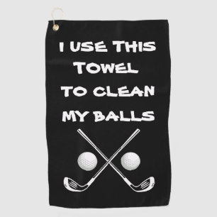 Funny Cleaning Cloth Towel For Golf Balls & Clubs