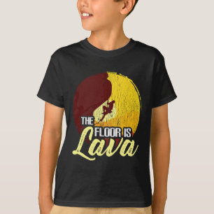 Funny Climber Rock Climbing Bouldering The Floor I T-Shirt