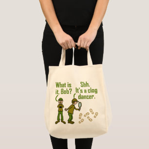 Funny Clogger Footsteps Cartoon Bag