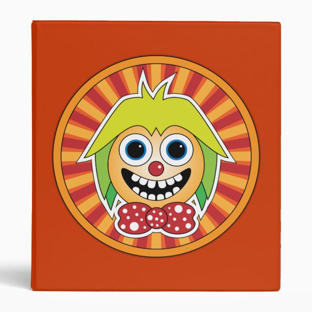 Funny clown binder (Front)