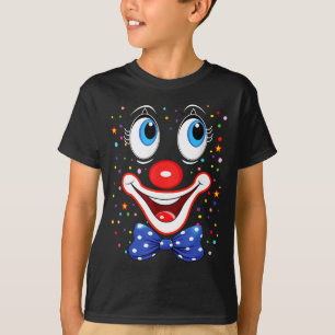 Funny clown costumes for children carnival costume T-Shirt