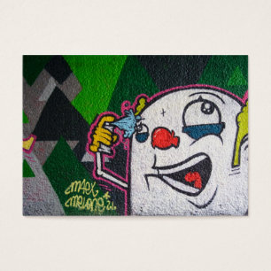 Funny Clown With White Face