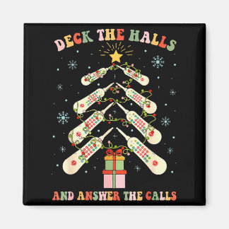 Funny Cna Nurse Christmas Medical Xmas Trees Nursi Magnet