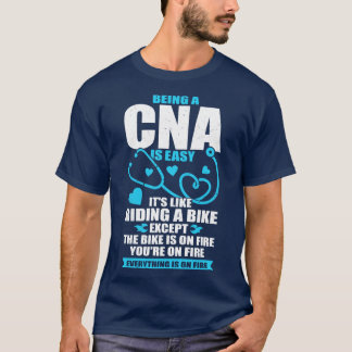 Funny Cna Work Certified Nursing Assistant Gift  T-Shirt