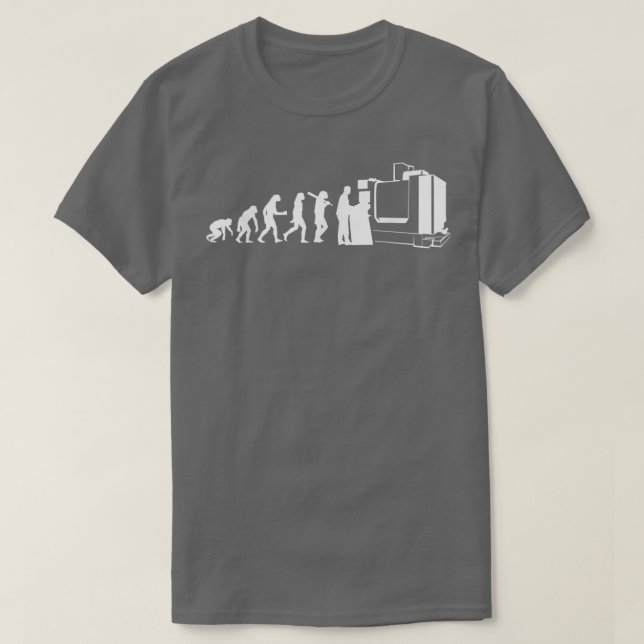 Funny CNC Operator Design For Men Dad CNC Machine  T-Shirt (Design Front)