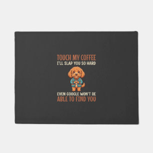 Funny Cockapoo Coffee Lover Doormat