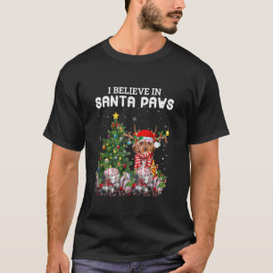 Funny Cockapoo Dog Christmas Tree Christmas Pajama T-Shirt