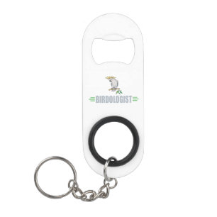 Funny Cockatiel Lover's Keychain Bottle Opener