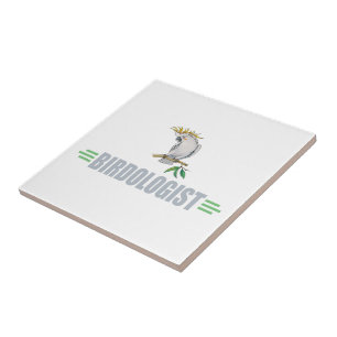 Funny Cockatiel Tile