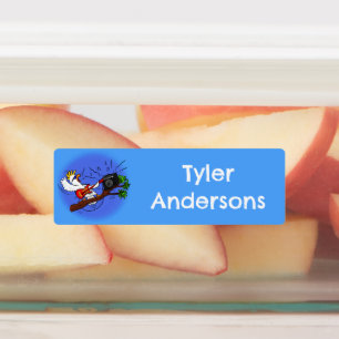 Funny cockatoo rock guitar cartoon personalized