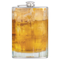 Funny Cocktail on Ice Whiskey