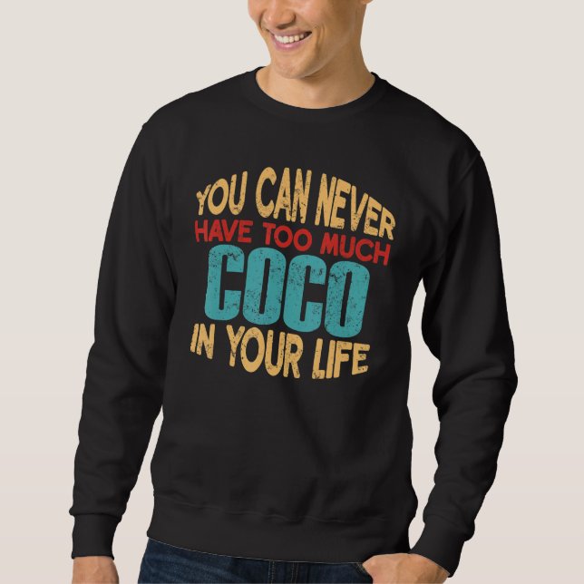 Funny Coco Personalized Tshirt First Name Joke Ite (Front)