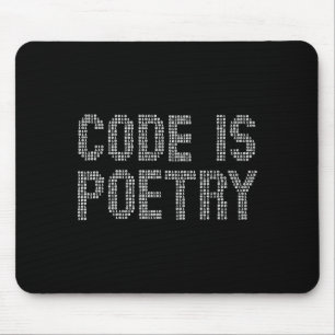Funny Code Is Etry Saying Quote Programer Gift Mouse Pad