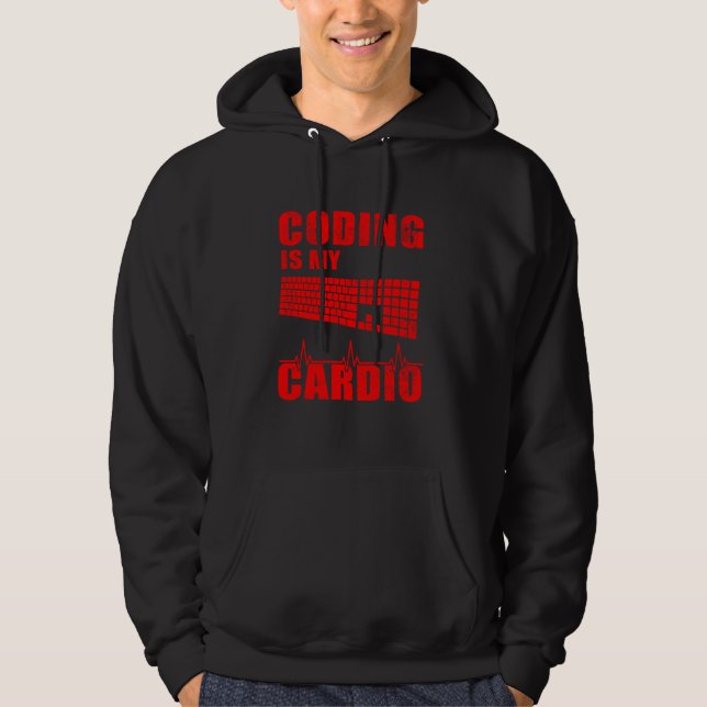 Funny Coding Software Engineer For Men Women Cool  Hoodie (Front)