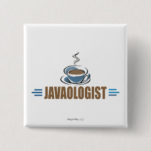 Funny Coffee 2 Inch Square Button