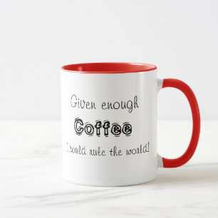 Funny coffee cups unique gift ideas or retail item