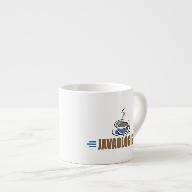 Funny Coffee Espresso Cup (Front Right)