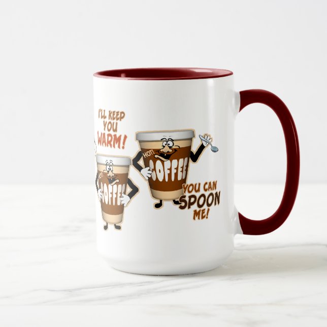 Funny Coffee Humour Mug (Right)