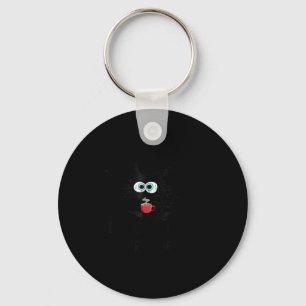 Funny coffee - i don't rise shine i caffeinate hop keychain