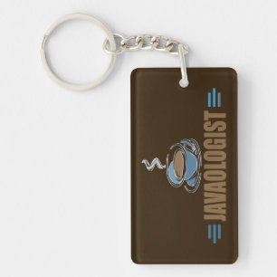 Funny Coffee Keychain