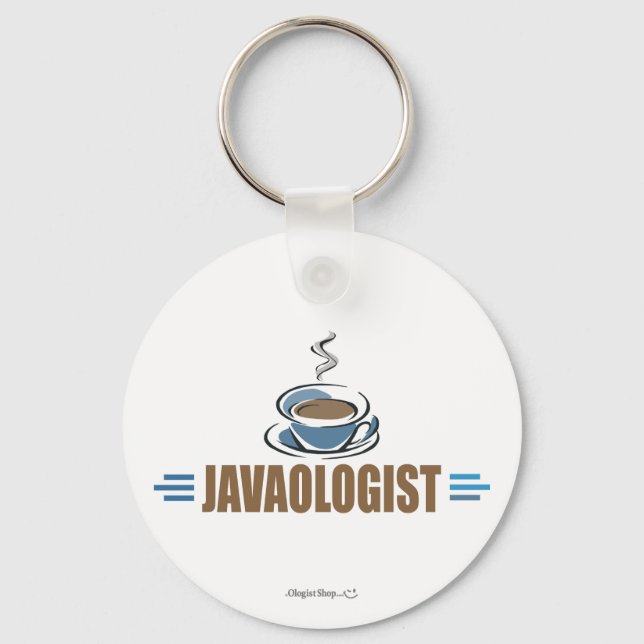 Funny Coffee Keychain (Front)