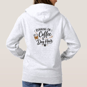 Funny Coffee lover and Dog Mom Sweatshirt