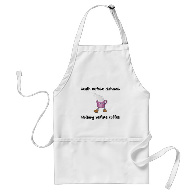 Funny Coffee Lover Apron (Front)
