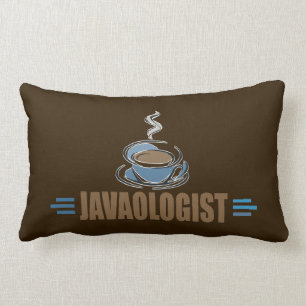 Funny Coffee Lumbar Pillow