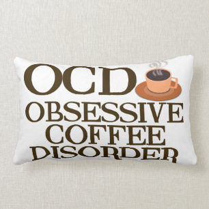 Funny Coffee Lumbar Pillow