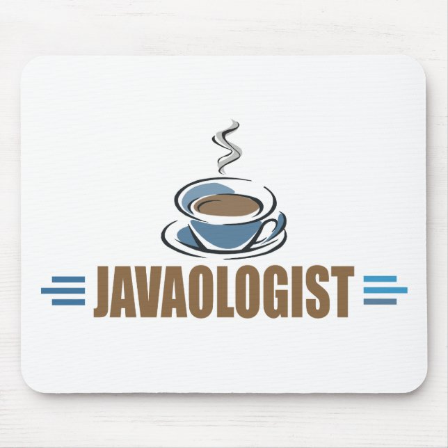 Funny Coffee Mouse Pad (Front)