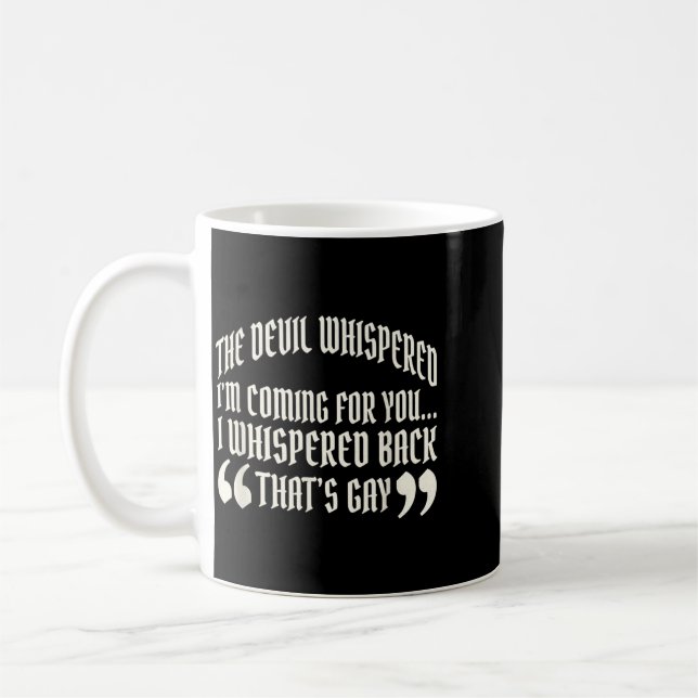 Funny Coffee Mug (Left)