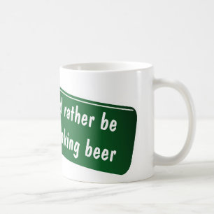 Funny coffee mug for beer lovers