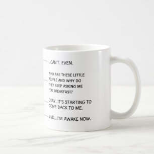 Funny Coffee Mug for Mom or Dad (Generic)